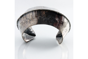 FOLD FORMED STERLING BRACELET