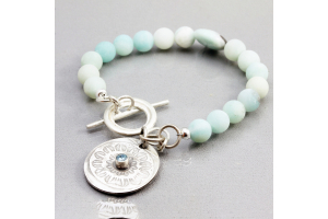 Single Strand Amazonite Bracelet