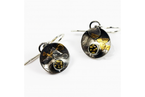 Small Keum-boo Earrings