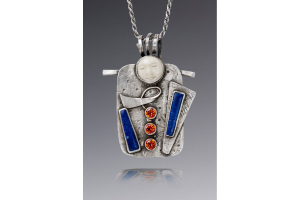  Multi Stone Pendant I named Fred