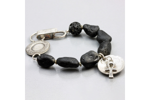 River Tumbled Tourmaline Bracelet